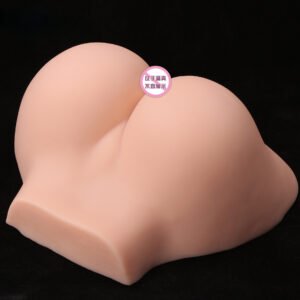 Realistic Brown Big-Butt Shemale Masturbator, Insertable Anal Sex Toy for Men, Adult Product