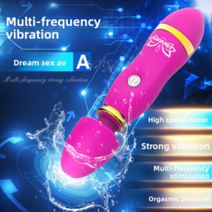 **New Mini AV Wand  12-Speed Vibrator, Female Masturbation Massager Adult Sex Toy**