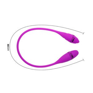 Adult Vibrating Egg, Female Pleasure Toy, Wearable Rechargeable Dual-Head Vibrator, G-Spot Stimulator