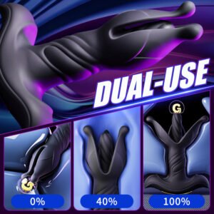 APP Remote Control Expanding Anal Plug, Multi-Frequency Telescopic Toy for Men and Women, Anal Pleasure Adult Product