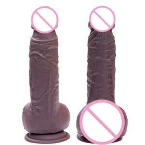 Liquid Silicone Female Black Dog Dildo / Black Horse Masturbator  Realistic Penis, Wholesale Direct from Manufacturer