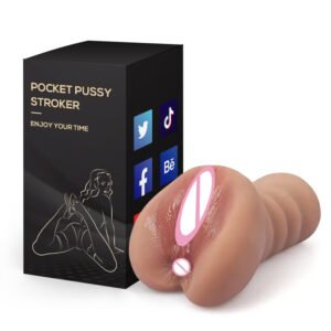 **Large Butt Multi-Channel Male Masturbator  Adult Sex Toy, Wholesale Realistic Cup**