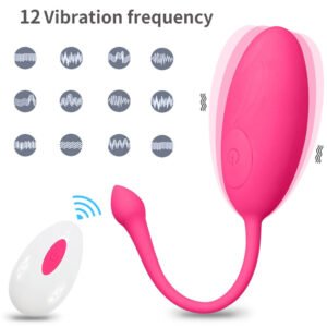 Wireless Remote Control Vibrating Egg, Female Massager, Adult Pleasure Toy