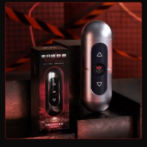 **Male Masturbator Cup  Dual-Opening, Multi-Speed Vibrating and Sounding, Adult Sex Toy**