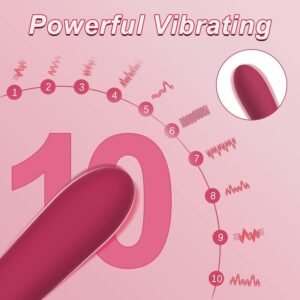 **Female Dildo AV Vibrating Massager  G-Spot Climax Masturbator Adult Sex Toy**