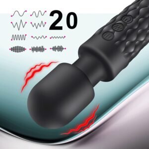 AV Vibrator, Female Orgasm Teasing Masturbator, Powerful Vibration Massager, Adult Pleasure Toy