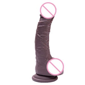 Liquid Silicone Female Black Dog Dildo / Black Horse Masturbator  Realistic Penis, Wholesale Direct from Manufacturer