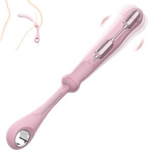 Curved Anal Beads for Men and Women, Vibrating Anal Plug, Stimulating Massage Adult Toy Wholesale