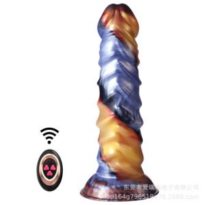 Irregular Dildo  Realistic Female Sex Toy, Retractable & Vibrating Fake Penis Anal Plug, Silicone Masturbator