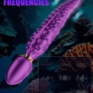 **Adult Sex Toy  Female Pleasure Octopus AV Wand, Penetrating Vibrator, Quick-Orgasm Device**
