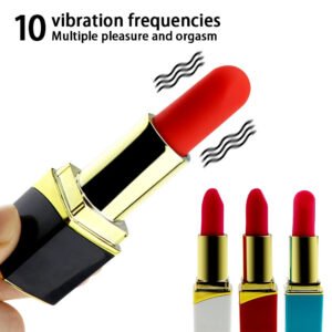 **Womens Lipstick Vibrator  Magnetic Rechargeable Mini Bullet, Female Masturbator AV Wand, Adult Sex Toy**