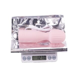Female Rechargeable Ripple Mini Strong Vibration AV Massager Vibrator for Womens Masturbation and Foreplay