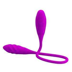 Adult Vibrating Egg, Female Pleasure Toy, Wearable Rechargeable Dual-Head Vibrator, G-Spot Stimulator