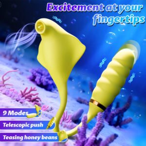 Telescopic Tongue-Licking Vibrating Egg for Women, Vibrator, Adult Pleasure Toy