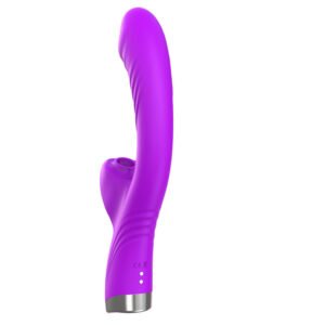 AV-Style Female Suction Vibrator, Adult Toy, Magnetic Rechargeable