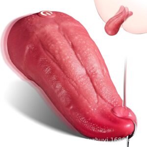 Ling Tongue Realistic Tongue Vibrating Egg, Tongue-Licking Massager for Women, Clitoral Stimulation Adult Toy