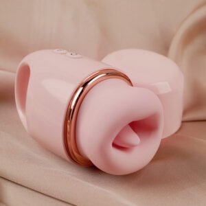 Tongue-Licking Strong Vibration Device  Clitoral Suction & Licking Vibrating Egg for Women