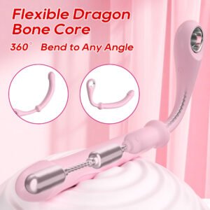 Curved Anal Beads for Men and Women, Vibrating Anal Plug, Stimulating Massage Adult Toy Wholesale
