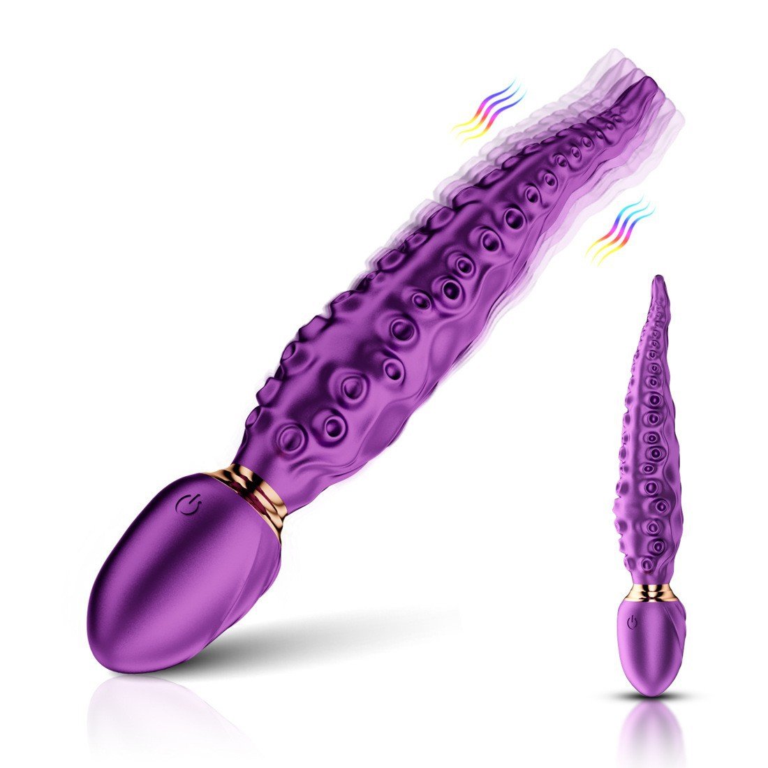 **Adult Sex Toy Female Pleasure Octopus AV Wand, Penetrating Vibrator, Quick-Orgasm Device** - 图片 5