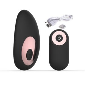 Wearable Egg Vibrator for Outdoor Play, Vibrating Wand with G-Spot Stimulation, Rechargeable Wireless Remote-Control Bullet Vibrator
