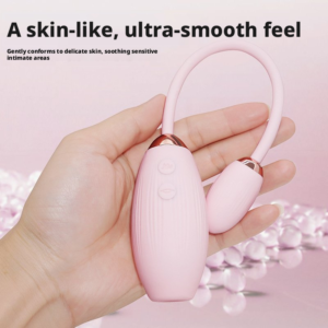 Suction & Vibrating Dual Egg  Clitoral Stimulating Female Masturbator