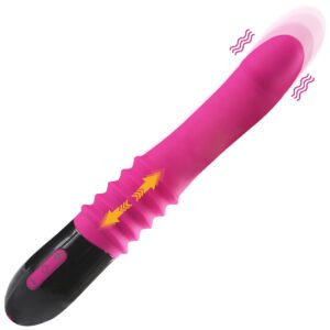 **Vibrating Wand  Female 10-Speed Telescopic AV Massager, Adult Sex Toy, Masturbator**