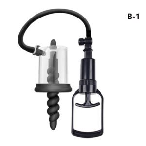 Bestselling Manual Vacuum Pump with Pressure Gauge, Powerful Anal Plug for Men and Women, Butt and Prostate Stimulation Adult Toy