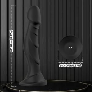 Vibrating Rechargeable Firm Realistic Dildo for Women  Suction Cup Masturbator, Adult Sex Toy