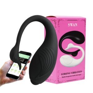 App Wireless Remote-Controlled Vibrating Egg  Swan Wearable, Waterproof & Silent Female Masturbator