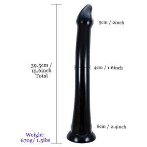 Extra-Long Anal Whip  Soft Slim Transparent PVC Anal Plug, Extended Anal Rod, Cross-Border Gay Adult Toy